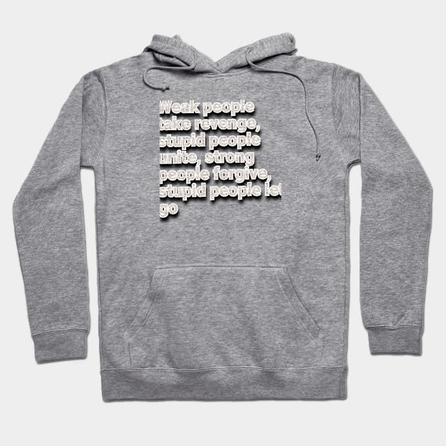 Word letters Hoodie by Dilhani